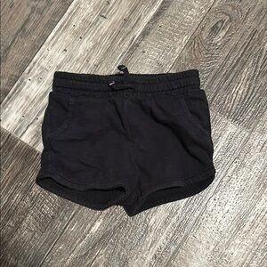 Kids Black Shorts